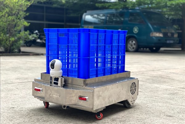 robot giao hàng