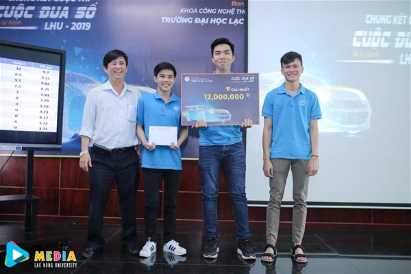 LHU - HHP vô địch Cuộc thi thiết kế Xe tự hành mùa I/2019