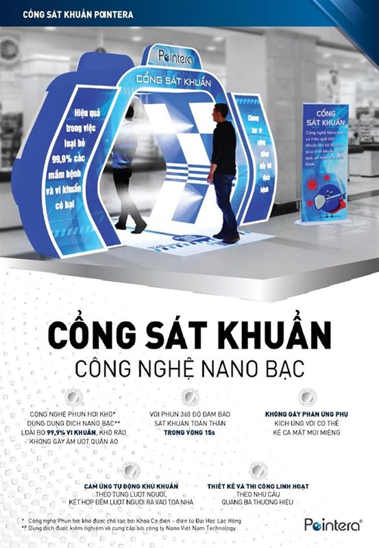 cổng sát khuẩn